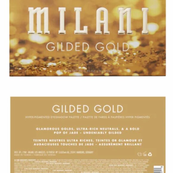 Milani Gilded Gold Eyeshadow Palette - Picture 2 of 2